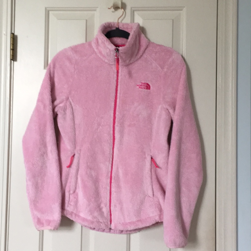 North face pink jacket